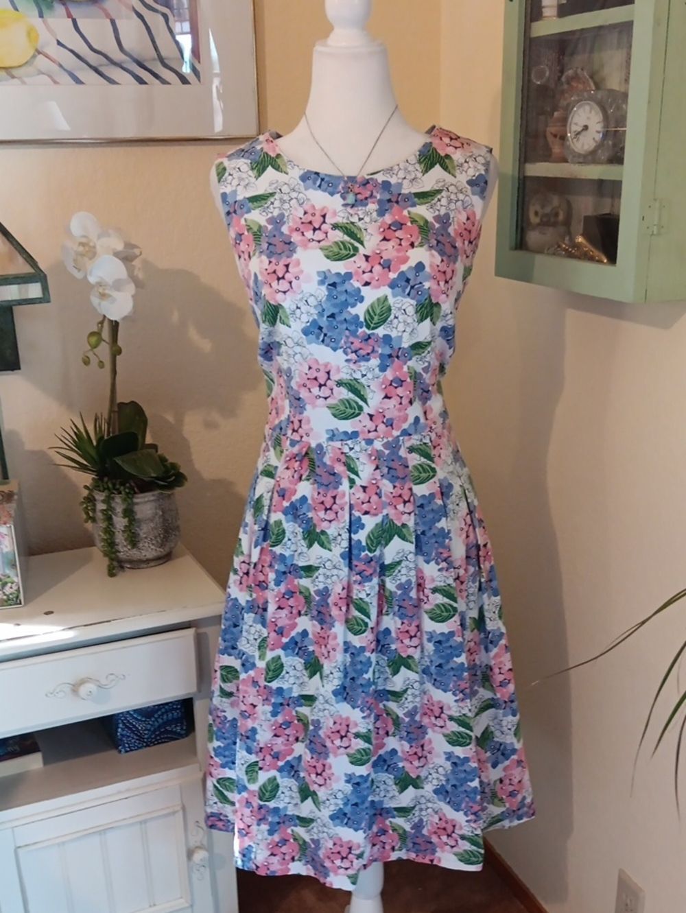Chadwicks Cotton Floral Dress. Harden Girl. Wedding Guest. Floral.